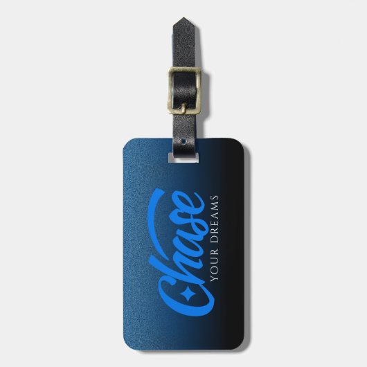 感動的引用文チェイス ラゲッジタグ (正面縦)