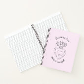 感動的引用文ノートやる気を起こさせる ノートブック (内部)