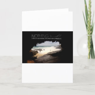 感動的引用文バイマリー・キュリー カード