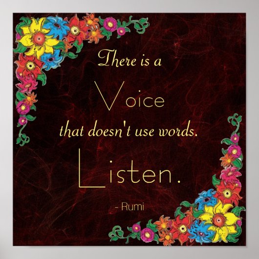 感動的引用文バイルミ ポスター (正面)