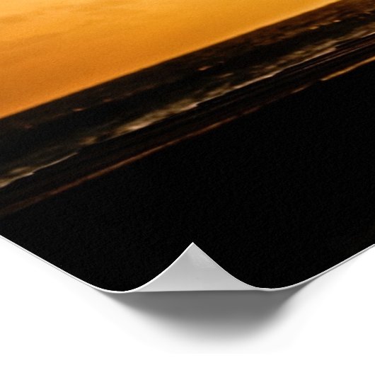 感動的引用文パーソナライズされた名対応 ポスター (角)