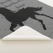 感動的引用文ホース最高のフリードラブ シェルパブランケット (3/4)