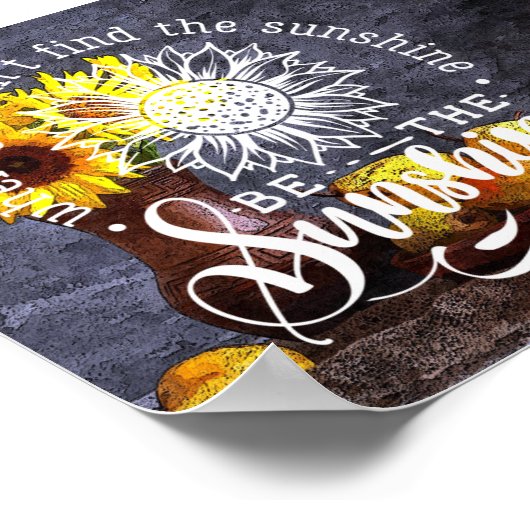 感動的引用文ポスター ポスター (角)