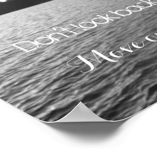 感動的引用文ポスター ポスター (角)