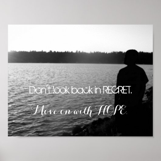 感動的引用文ポスター ポスター (正面)