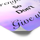 感動的引用文ポスター ポスター (角)