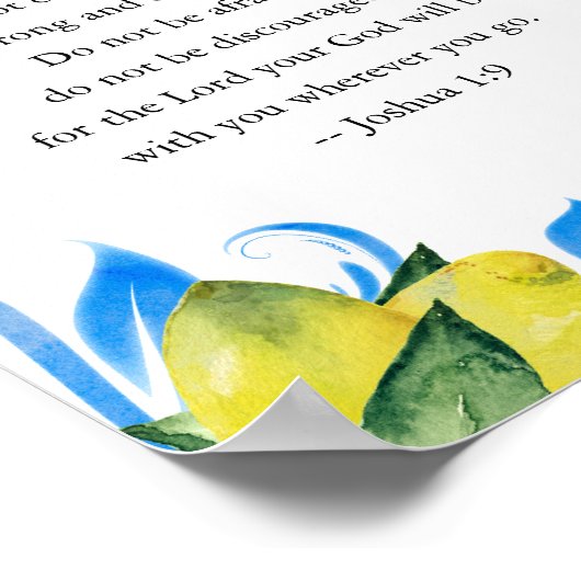 感動的引用文ポスター ポスター (角)