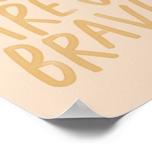 感動的引用文ポスター ポスター (角)