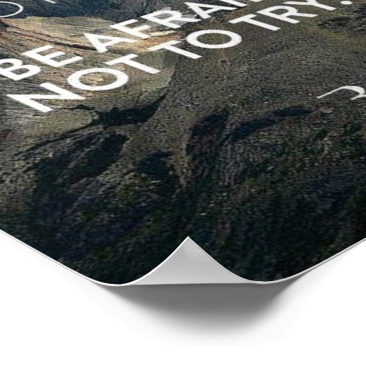 感動的引用文ポスター ポスター (角)