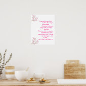 感動的引用文ポスター ポスター (キッチン)