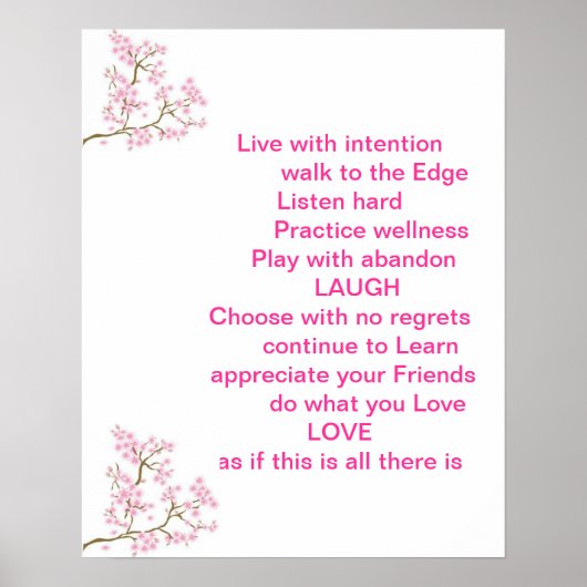 感動的引用文ポスター ポスター (正面)