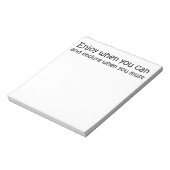 感動的引用文メモユニーク帳ギフトアイディア ノートパッド (回転)