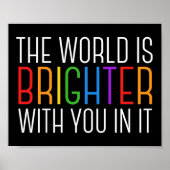 感動的引用文メンタルヘルス勇気付けられる ポスター (正面)