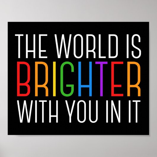 感動的引用文メンタルヘルス勇気付けられる ポスター (正面)