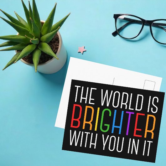 感動的引用文メンタルヘルス勇気付けられる ポストカード