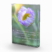 感動的引用文モダンタイポグラフィフローラ写真 フォトブロック (右)