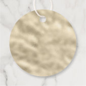 感動的引用文レインボーパーソナライズされた フェイバータグ (裏面)