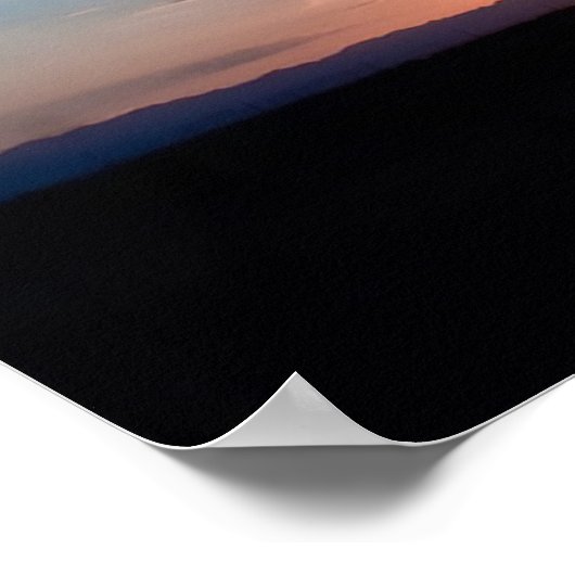 感動的引用文今日は贈り物だ ポスター (角)