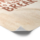 感動的引用文休憩はいいよ ポスター (角)