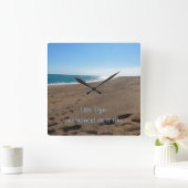 感動的引用文壁時計 スクエア壁時計 (ホーム)