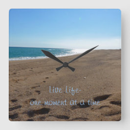 感動的引用文壁時計 スクエア壁時計