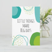 感動的引用文抽象芸術 カード (スタンド正面)