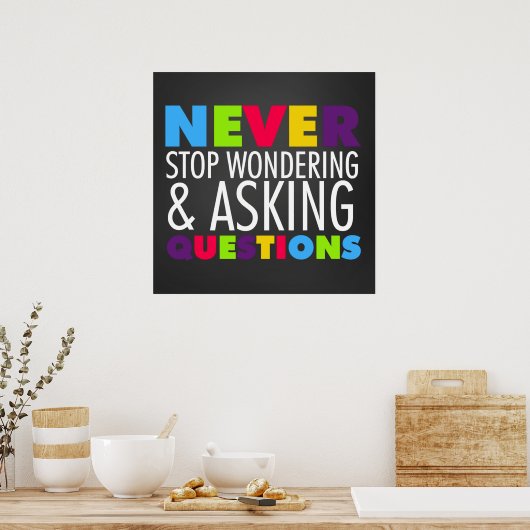 感動的引用文教室ポスター ポスター (キッチン)