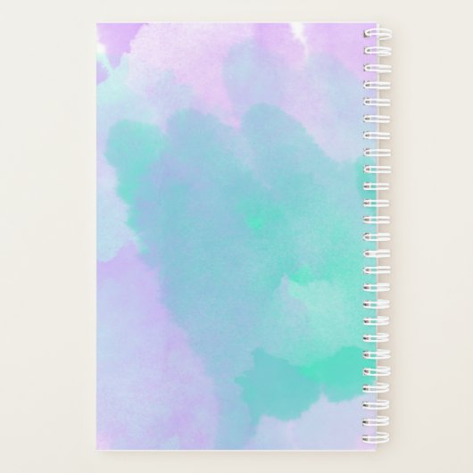 感動的引用文水彩プランナー プランナー手帳 (裏面)