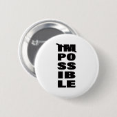 感動的引用文無限の可能性引用文 缶バッジ (正面&裏面)