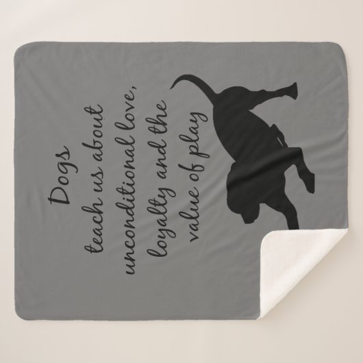 感動的引用文犬が教え来 シェルパブランケット