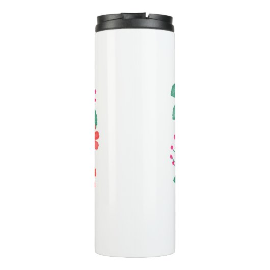 感動的引用文独自のフローラの作成 タンブラー (裏面)