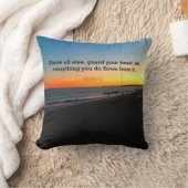 感動的引用文聖書聖句 クッション (ブランケット)