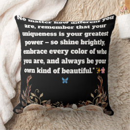 感動的引用文装飾用クッション クッション