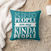 感動的引用文親切な人マイキンダピープル クッション (ブランケット)