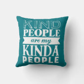 感動的引用文親切な人マイキンダピープル クッション (裏面)