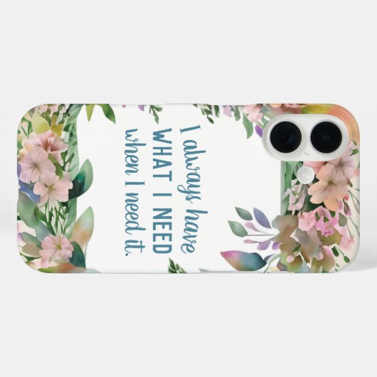 感動的引用文誘致やる気を起こさせる法 Case-Mate iPhoneケース (裏面 (横))