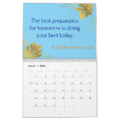 感動的引用文2022グリッター カレンダー (3月 2026)