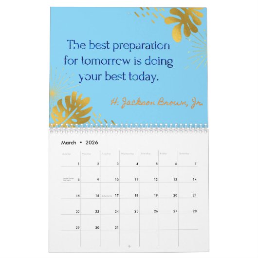 感動的引用文2022グリッター カレンダー (3月 2026)