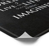 感動的引用文8"x10"アートプリント ポスター (角)