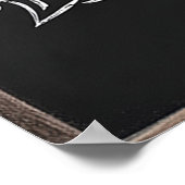 感動的引用文：お客様にプッシュされない ポスター (角)