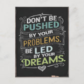 感動的引用文:お客様にプッシュされない ポストカード (正面)