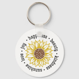 感動的引用文 |ひまわり キーホルダー