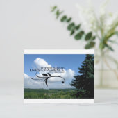 感動的引用文- – エレノア・ルーズベルト ポストカード (スタンド正面)