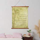 感動的引用文、カスタム26"x36"垂直パネル 吊り下げ型タペストリー (寝室)