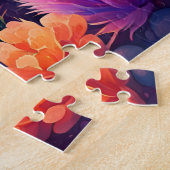 感動的引用文、カラフルの風景 ジグソーパズル (側面)