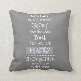 感動的引用文 クッション