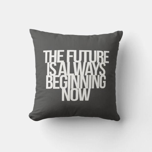 感動的引用文 クッション (正面)