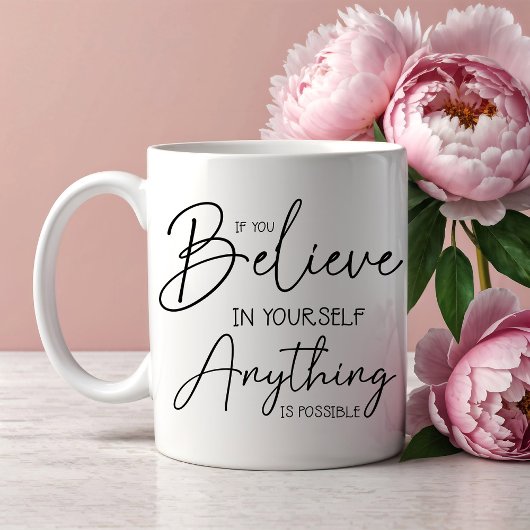 感動的引用文 コーヒーマグカップ