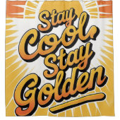 感動的引用文 シャワーカーテン (正面)