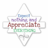 感動的引用文 シール (正面)